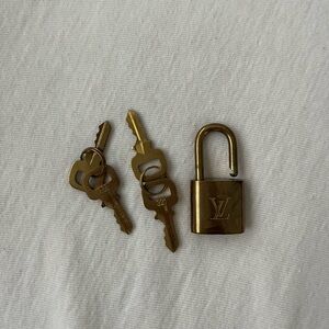 Louis Vuitton lock